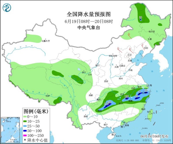 南方强降雨带将逐渐南落 京津冀将现大范围高温